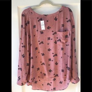 LOFT outlet long sleeved blouse